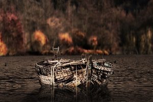 Imatge de La barca abandonada lletra